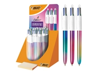 Een Balpen Bic 4kleuren gradient medium assorti koop je bij VHK Kantoorartikelen