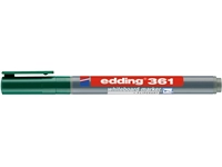 Een Viltstift edding 361 whiteboard rond 1mm groen koop je bij VHK Kantoorartikelen