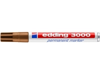 Een Viltstift edding 3000 rond 1.5-3mm okergeel koop je bij VHK Kantoorartikelen