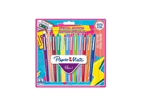 Een Fineliner Paper Mate Flair retro medium assorti blister à 12 stuks koop je bij VHK Kantoorartikelen