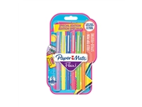 Een Fineliner Paper Mate Flair retro medium assorti blister à 6 stuks koop je bij VHK Kantoorartikelen