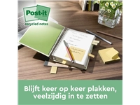 Een Memoblok Post-it 654 RSS12CY 76x76mm geel 14+4 gratis koop je bij Hoekmankantoorartikelen.nl