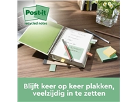 Een Memoblok Post-it 654 RSS12COL 76x76mm colour 14+4 gratis koop je bij Hoekmankantoorartikelen.nl