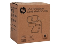 Een Webcam HP 325 FHD USB-A zwart koop je bij VHK Kantoorartikelen