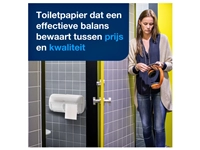 Een Toiletpapier Tork T4 advanced 2-laags 200vel wit 472161 koop je bij VHK Kantoorartikelen