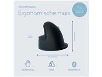 Een Muis R-Go Ergonomisch HE Break Wireless Rechts S koop je bij Hoekmankantoorartikelen.nl