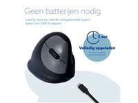 Een Muis R-Go Ergonomisch HE Break Wireless Rechts S koop je bij Hoekmankantoorartikelen.nl