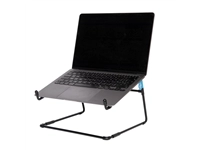 Een Laptopstandaard R-Go Office Zwart koop je bij Hoekmankantoorartikelen.nl