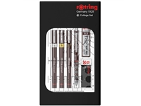 Een Tekenset rOtring Isograph college 0.25mm, 0.35mm en 0.5mm set à 3 stuks koop je bij VHK Kantoorartikelen