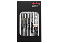 Een Tekenset rOtring Isograph college 0.2mm, 0.3mm en 0.5mm set à 3 stuks koop je bij VHK Kantoorartikelen