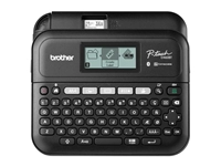 Een Labelprinter Brother P-touch TZe PT-D460BT desktop qwerty 18mm zwart in koffer koop je bij Hoekmankantoorartikelen.nl