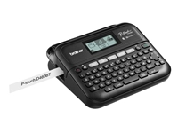 Een Labelprinter Brother P-touch TZe PT-D460BT desktop qwerty 18mm zwart in koffer koop je bij Hoekmankantoorartikelen.nl