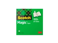 Een Plakband Scotch Magic 810 19mmx10m onzichtbaar koop je bij VHK Kantoorartikelen