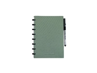 Een Notitieboek Correctbook A5 blanco 40blz linnen olive green koop je bij VHK Kantoorartikelen