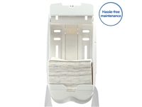 Een Toiletpapierdispenser Aquarius gevouwen tissue wit 6946 koop je bij VHK Kantoorartikelen