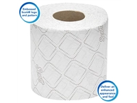 Een Toiletpapier Scott Essential 2-laags 350 vel wit 8519 koop je bij VHK Kantoorartikelen