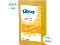 Een Handzeep Kleenex Botanics foam geel 1000ml 6385 koop je bij Hoekmankantoorartikelen.nl