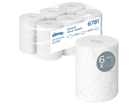 Een Handdoekrol Kleenex Ultra Slimroll 2-laags 100m wit 6781 koop je bij VHK Kantoorartikelen