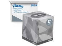 Een Facial tissues Kleenex 2-laags kubus 12x88stuks wit 8834 koop je bij VHK Kantoorartikelen