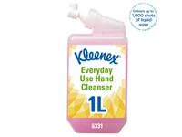 Een Handzeep Kleenex dagelijk gebruik roze 1000ml 6331 koop je bij Hoekmankantoorartikelen.nl