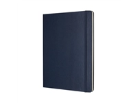 Een Notitieboek Moleskine XL 190x250mm blanco hard cover sapphire blue koop je bij VHK Kantoorartikelen