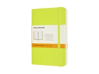 Een Notitieboek Moleskine pocket 90x140mm lijn soft cover lemon green koop je bij VHK Kantoorartikelen