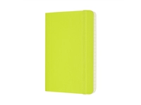 Een Notitieboek Moleskine pocket 90x140mm lijn soft cover lemon green koop je bij VHK Kantoorartikelen