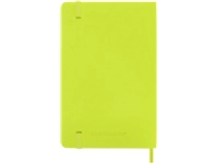 Een Notitieboek Moleskine pocket 90x140mm lijn soft cover lemon green koop je bij VHK Kantoorartikelen