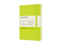 Een Notitieboek Moleskine pocket 90x140mm blanco hard cover lemon green koop je bij VHK Kantoorartikelen