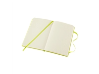 Een Notitieboek Moleskine pocket 90x140mm blanco hard cover lemon green koop je bij VHK Kantoorartikelen