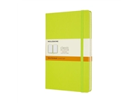 Een Notitieboek Moleskine large 130x210mm lijn hard cover lemon green koop je bij VHK Kantoorartikelen