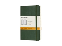 Een Notitieboek Moleskine pocket 90x140mm lijn soft cover myrtle green koop je bij VHK Kantoorartikelen