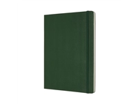 Een Notitieboek Moleskine XL 190x250mm blanco hard cover myrtle green koop je bij VHK Kantoorartikelen