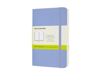 Een Notitieboek Moleskine pocket 90x140mm blanco soft cover hydrangea blue koop je bij VHK Kantoorartikelen