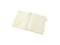 Een Notitieboek Moleskine XL 190x250mm blanco hard cover lemon green koop je bij VHK Kantoorartikelen