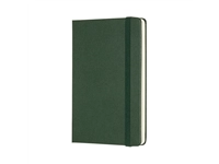 Een Notitieboek Moleskine pocket 90x140mm blanco hard cover myrtle green koop je bij VHK Kantoorartikelen