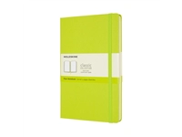 Een Notitieboek Moleskine large 130x210mm blanco hard cover lemon green koop je bij VHK Kantoorartikelen