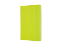 Een Notitieboek Moleskine large 130x210mm blanco hard cover lemon green koop je bij VHK Kantoorartikelen