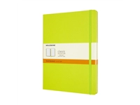 Een Notitieboek Moleskine XL 190x250mm lijn hard cover lemon green koop je bij Hoekmankantoorartikelen.nl