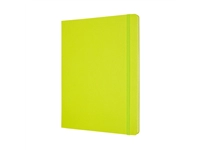 Een Notitieboek Moleskine XL 190x250mm lijn hard cover lemon green koop je bij Hoekmankantoorartikelen.nl