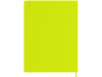 Een Notitieboek Moleskine XL 190x250mm lijn hard cover lemon green koop je bij Hoekmankantoorartikelen.nl