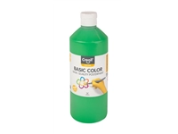 Een Plakkaatverf Creall Basic middengroen 500ml koop je bij VHK Kantoorartikelen