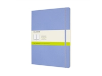 Een Notitieboek Moleskine XL 190x250mm blanco soft cover hydrangea blue koop je bij VHK Kantoorartikelen