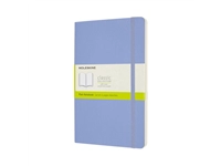 Een Notitieboek Moleskine large 130x210mm blanco soft cover hydrangea blue koop je bij VHK Kantoorartikelen