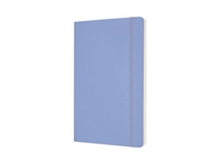 Een Notitieboek Moleskine large 130x210mm blanco soft cover hydrangea blue koop je bij VHK Kantoorartikelen