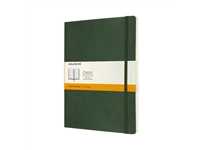 Een Notitieboek Moleskine XL 190x250mm lijn soft cover myrtle green koop je bij Hoekmankantoorartikelen.nl