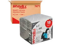 Een Poetsdoek WypAll L40 1-laags 304x317mm 18x56stuks wit 7471 koop je bij VHK Kantoorartikelen