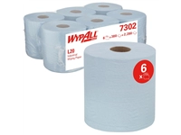 Een Poetsrol WypAll L20 2-laags 18,3cmx144m 6 rollen à 380 vel blauw 7302 koop je bij Hoekmankantoorartikelen.nl