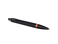 Een Balpen Parker IM black orange vibrant ring medium blister à 1 stuk koop je bij VHK Kantoorartikelen