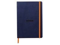 Een Notitieboek Rhodia A5 lijn 80 vel 90gr nachtblauw koop je bij VHK Kantoorartikelen